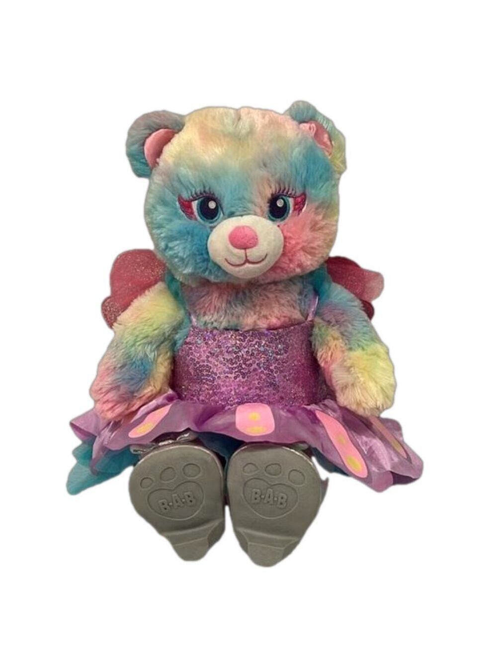 BAB Beary Fairy Friends Pastel Teddy Bear with Fairy Dress Shoes